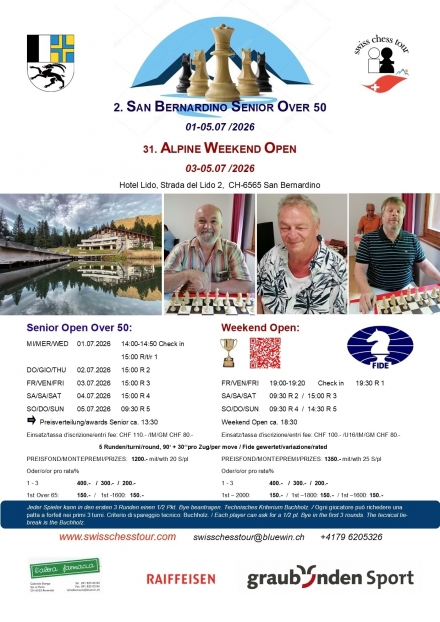  - Swiss CHess Tour